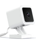 Color Night Vision 1080p Indoor And Outdoor Security Camera with Two Way Audio Alexa Google Assistant IFTTT Compatibility in white case