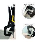 Measurement Tools Portable Woodworking Clip Oblique Hole Locator With Quick Fix Right Angle Clamp Tool in use on woodworking project.
