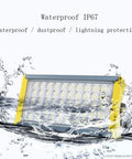 Real Heavy Hitter 300W Led Flood Light Slick Ip67 Waterproof Design immersed in water showcasing durability and waterproof features.