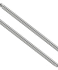Three Quarter Inch By Forty Eight Inch Stainless Steel Pipe Set Of Two For NPT Heavy Duty And Tough As Nails Three Quarter Inch Threaded Fittings