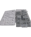 Noteflora 200 Piece Compression And Extension Springs Assortment Kit With Labeled Storage Box For Auto Repair, Machinery Fixin', Home Maintenance Projects And General Toolbox Needs To Get The Job Done Right. 200pc metal springs in clear labeled organizer