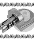 Close-up of 24 Piece Cabinet Shelf Pins With Suction Cups Zinc Alloy for Secure Shelf Support in cupboard and wardrobe shelving