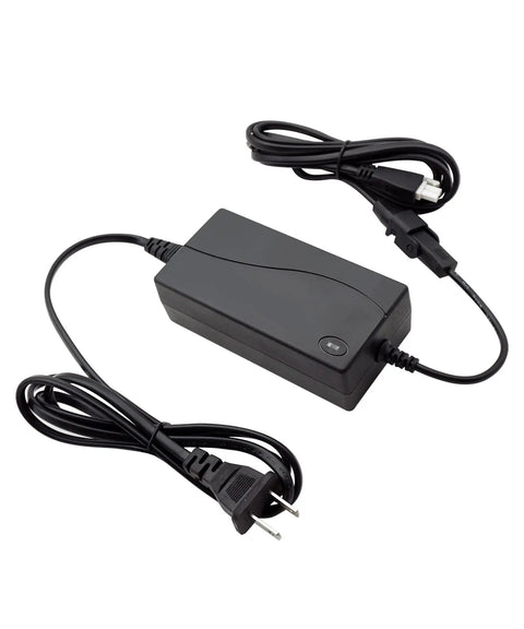 Three Piece Switching Power Supply Adapter Kit Replacement Parts For Adjustable Bed Bases with cords, black color