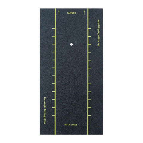 Golf Club Lie Angle Board Swing Angles Practice Tool Easy Read Gauge For All Levels Portable PP Material 15.75x7.87 Inch