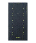 Golf Club Lie Angle Fitting Board And Swing Analyzer Tool, Portable 40 Cm By 20 Cm Swing Angle Measuring Board in black color