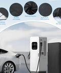Heavy Duty Outdoor EV Charger Post Cover With Kickass Waterproof And Dustproof Shell For Secure Universal Fit and All Season Protection That Just Goes The Distance On Your Electric Car on charging station.