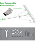 Assembly tools and components for 36 Inch Aluminum Landscape Rake With 67 Inch Handle For Fast Lawn Care And No Fuss Yard Work Raking Leaves Weeds Gravel Laying Soil Leveling Plus Pond Beach Lake Cleanup