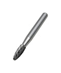 Flame Shape Tungsten Carbide Rotary Burr For Metalworking And Woodworking 4 Pack Grind It Down Deburring And Carving And Material Removal Tool