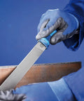 Using 10 Inch Machinist File Set 5 Piece Second Cut And Cross Cut For Universal Roughing And Finishing With Ergonomic Handles