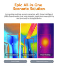GT16D Dual Spectrum Thermal Camera With 240x240 UIRA IR Resolution And Smart UIRA Scene For Quick Moisture Checks Pro Grade Insulation Tests Floor Heating Electrical Systems And Solar Panel Diagnostics, scene modes