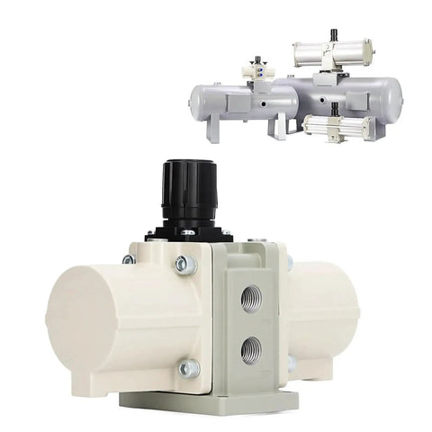 Gas Booster Pump With Pneumatic Valves And Air Cylinder For Industrial Use No Electricity Needed Pro Grade Air Powered Pressure Amplifier