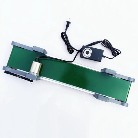 Compact Desktop Belt Conveyor With Dead Simple Variable Speed Adjustments Pvc Conveyor Belt For Small Assembly Lines And Quick Shop Hauls Smooth Roll Action Offers Serious Bang For Your Buck On Any Creative Project