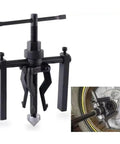 Heavy Duty 3 Jaw Bearing Puller Tool Kit Handles Pilot Bearing Removal Blind Extractor Fits Honda CrV Mechanics Garage Work On The Go Solid Steel Build Snap Fastener Locking System Guarantees Reliability For Extraction Tasks, steel puller on bearing