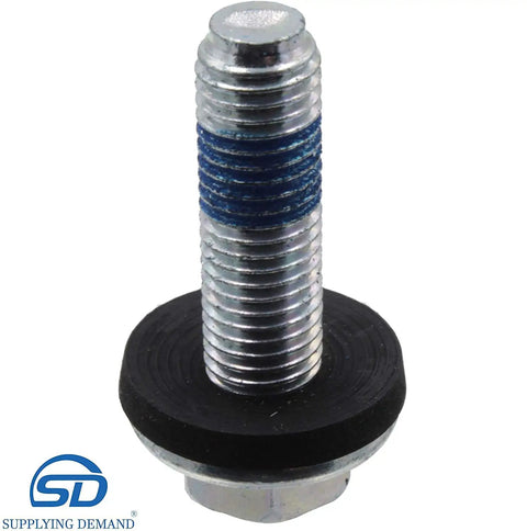 Washer Agitator Bolt Replacement With Rubber Gasket One And Three Eighths Inch Long Five Sixteenth Inch Head Ready To Swap