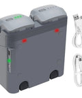 Two-Way Drone Charger Hub For DJI Air 3S And Air 3 Batteries, Fast Charge And Storage Mode with two cables