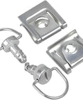 Top Pro Grade Steel 1/4 Turn Quick Release Fasteners For Motorcycle Fairings Universal Fit set with locking clips.