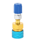 R1234YF To R134A Low Side Quick Coupler For Car AC Charging With R12 To R134A Hose Adapter Fitting Aluminum Build