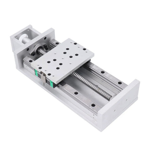 Premium 200 Millimeter Electric Linear Slide Table With 1605 Ball Screw And Limit Switch For Nema23 Motor Mount Integration and CNC positioning automation.