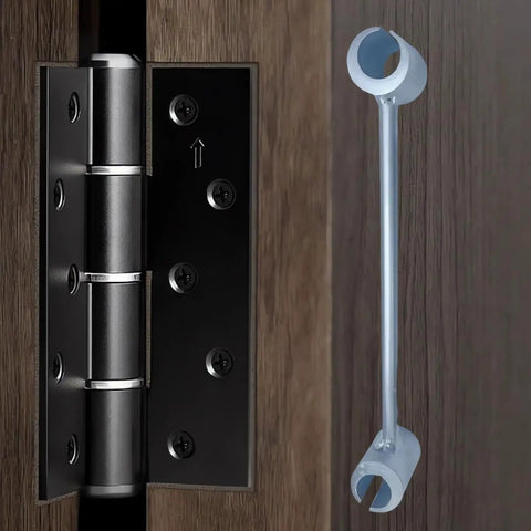 Heavy Duty Door Hinge Gap Adjuster Tool With Double Head Pro Grade Steel Spanner alongside door hinge