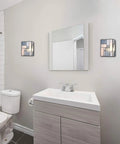 Tiffany Style Stained Glass Wall Sconces Modern Look For Bedroom Bathroom Living Room Hallway And Stairway 5.1 By 7.8 By 9.8 Inches Ambient Lighting Cozy Glow Home Decor displayed in a bathroom setting.