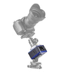 ECH 630 Compact Star Tracker attached to camera setup for backpacking photogs with LCD menu and adjustable head