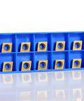 CCMT Turning Insert Set 32.5 Degree Carbide Inserts 9T304 For CNC Lathe Machining 10 Pack With Box