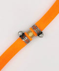 Three Piece Brass Hose Barb Splicer Mender Kit With Six Stainless Steel Pipe Clamps for Water Fuel and Air One Quarter Inch Barb Fittings