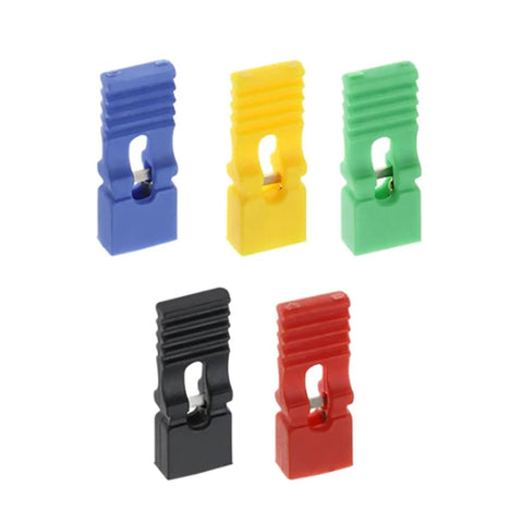200Pcs Mixed Jumper Caps Kit 2.54mm Pitch For Arduino Raspberry Pi PCB Projects, 5 colorful jumpers for circuit connections