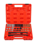 Rocksolid 45 Pcs Thread Repair Tool Kit With Storage Box For Stripped Bolt Restoration And Rethreading Screw Holes Made From Heavy Duty Alloy Steel For Pro And DIY Repairs open case