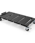 KEDSUM 2200 Lbs Heavy Duty Furniture Dolly With Thick Steel Frame And Brake System All Terrain Appliance Moving Cart for easy transport.