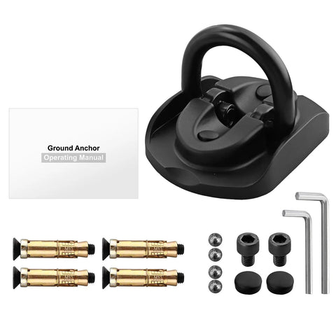 Heavy Duty Ground Anchor Setup To Keep Your Dope Ride Locked Down Secure Using Hardened Alloy Steel Hardware To Bolt Down Motorcycles Bicycles And Scooters Anywhere On Concrete Or Brick Surfaces Indoors And Outdoors