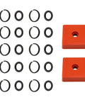 Badass 3/8 Inch Impact Socket Retaining Ring And O Ring Kit With Anvil Pry Lever For Mean Electric Pneumatic Wrenches set of rubber O rings and retainers