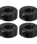 Beefed Up 12mm Bore Split Shaft Collar Set 28mm Outer Diameter 11mm Thick 4 Pack 45 Carbon Steel Locking Collar With Set Screws