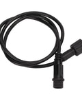 Speed Sensor Extension Cable 3 Pin Female To Male For BBS01 BBS02 BBHD Mid Drive Electric Bike Motors, coiled black cable, close view.