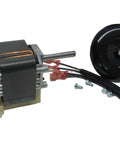 Heavy Duty 65570 Draft Inducer Furnace Blower Motor showing C frame design and electrical connections for easy installation.