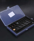 Heavy Duty Welding Torch Consumable Kit With Beefy Glass Cups Rock Solid Brass Clamps Durable Electrodes And Precision Nozzles inside case