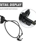 12 Piece Seven Eighths Inch Mini Bicycle Hydraulic Brake System With Fifty Inch Hose Direct Fit Replacement For DB30 Baja Doodlebug