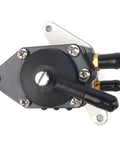 Outboard Fuel Pump Repair Kit For Johnson Evinrude 3 Cylinder 60-70 HP V4 Crossflow Motors Rebuild Kit Fits Pre VRO 1984 And Earlier Models Mounts On Air Silencer Cover In Place Of VRO Pump shown from top view
