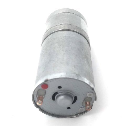 Top Tier 25 Gauge Geared Motor DC 6V 12V 24V Electric Gearbox For Robotic And Industrial Automation High Torque motor with pins.