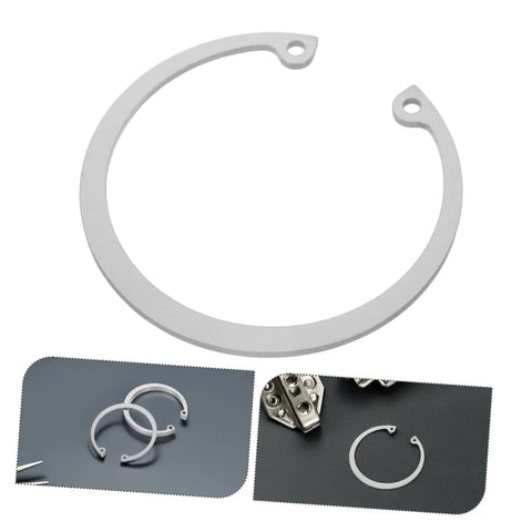Five Piece Stainless Steel Internal C Clip Snap Ring Set for Grooved Shafts and Studs, durable circlip assortment kit