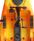 Two Pack 7.4 Inch Low Profile Kayak Track For Fishing Rod Holder And Gear Accessories, reinforced marine nylon rail system mounted on kayak deck