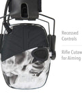 Impact Sport Electronic Shooting Earmuff With 4x Sound Amplification And Auto Shutoff To 82 dB 22 NRR side view