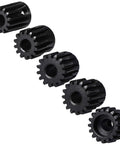Beefed Up Hardened Steel Pinion Gear Set 32P for RC Cars, 13T 14T 15T 16T 17T, 5mm Shaft Compatibility, Durable Upgrade Pack