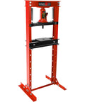Beefy 12 Ton Benchtop Hydraulic Shop Press With Press Plates H Frame Adjustable Working Table Height Metalworking Tool
