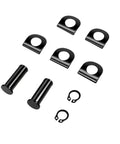 4 Pack Anti Rattle Footpeg Mounting Pins Kit For Harley Sportster Dyna Softail Touring Road King With High Tension Springs Washers E Clips