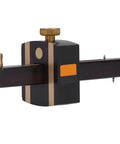 Heavy Duty Top Shelf 8 Inch Adjustable Marking Gauge Featuring Slick Triple Needle Scribe For Tight Layouts And Gotta Have Woodworking Carpentry Projects Now with brass and wood design.