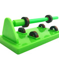 Junior Science Magnet Set For Hands On STEM Experiments With Bar Ring Horseshoe Compass Magnets And Accessories Kid Friendly 16 Piece Learning Kit For Kids Great For Classroom Activities And Home Learning Experiments, green magnetic suspension stand