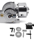 Rock Solid Hella Durable 4 5 6 8 Hole Indexing Head with complete hardware set for precise milling and adjustments.