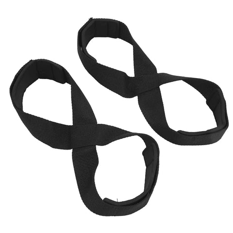 Powerlifting Deadlift Straps With Antislip Design For Maximum Gains During Lifts, Rows And Shrugs, Durable Wrist Wraps
