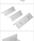 Electromagnetic Lock With Z And L Bracket 1200 Lbs Holding Force 500 Kg Magnetic Door Lock 12V Fail Safe NC Mode For Access Control System